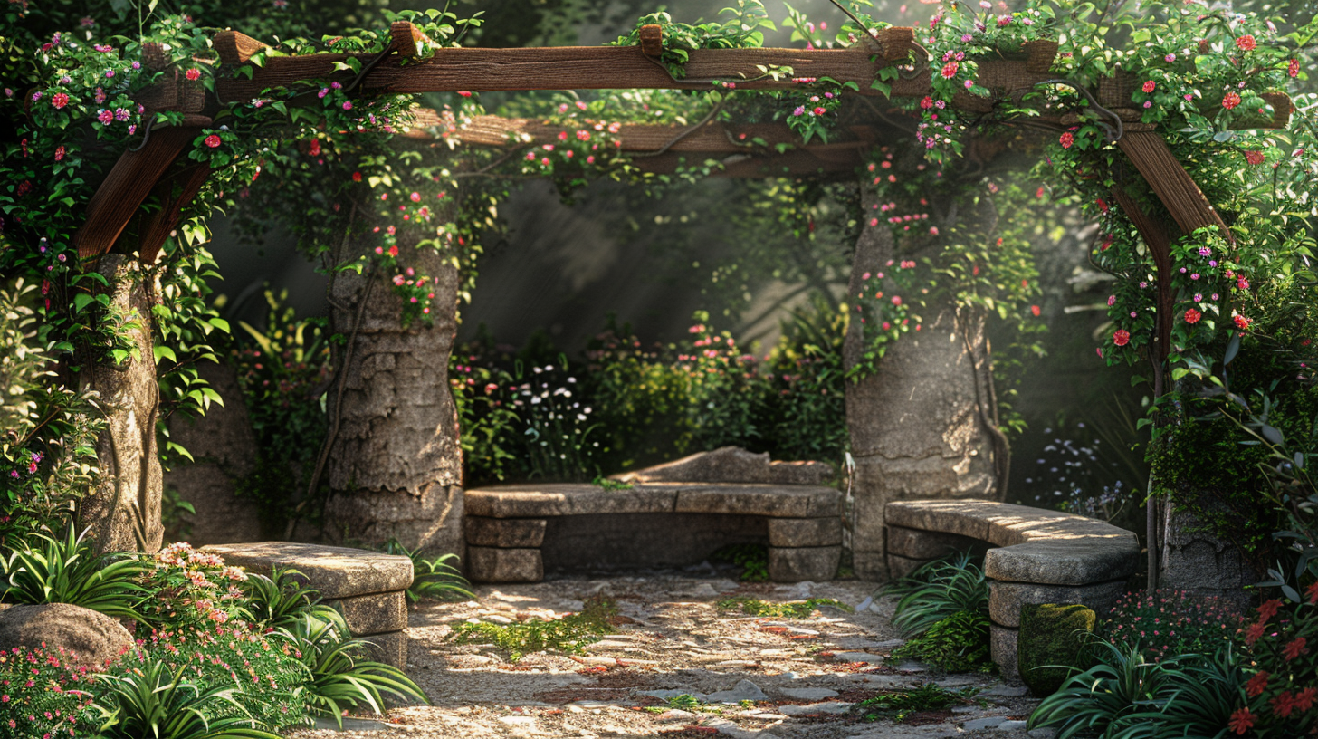 Garden therapy nook