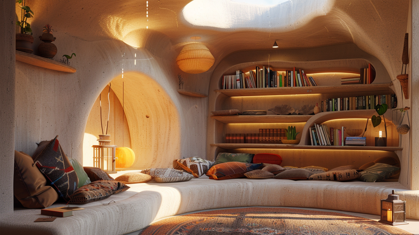 Quiet reading corner